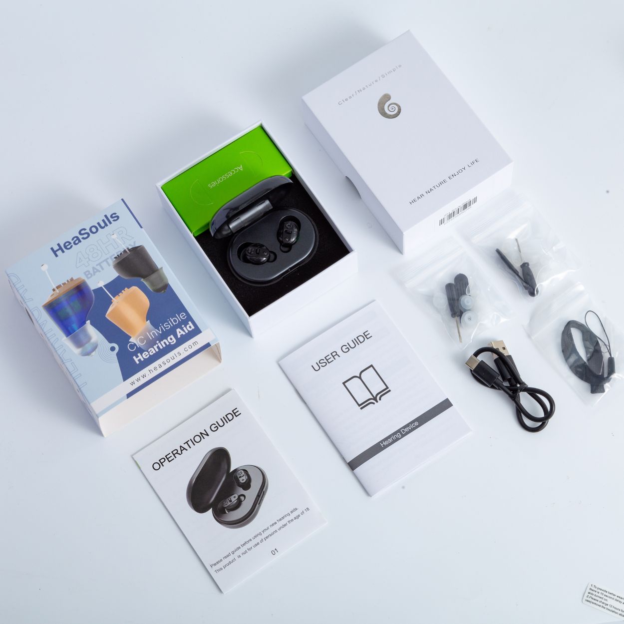 Selfhears™ CIC Hearing Aids (Pair Of 2)