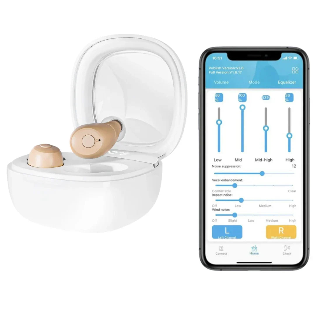 Selfhears™ Tiny ITE Bluetooth Hearing Aids (App Controlled)