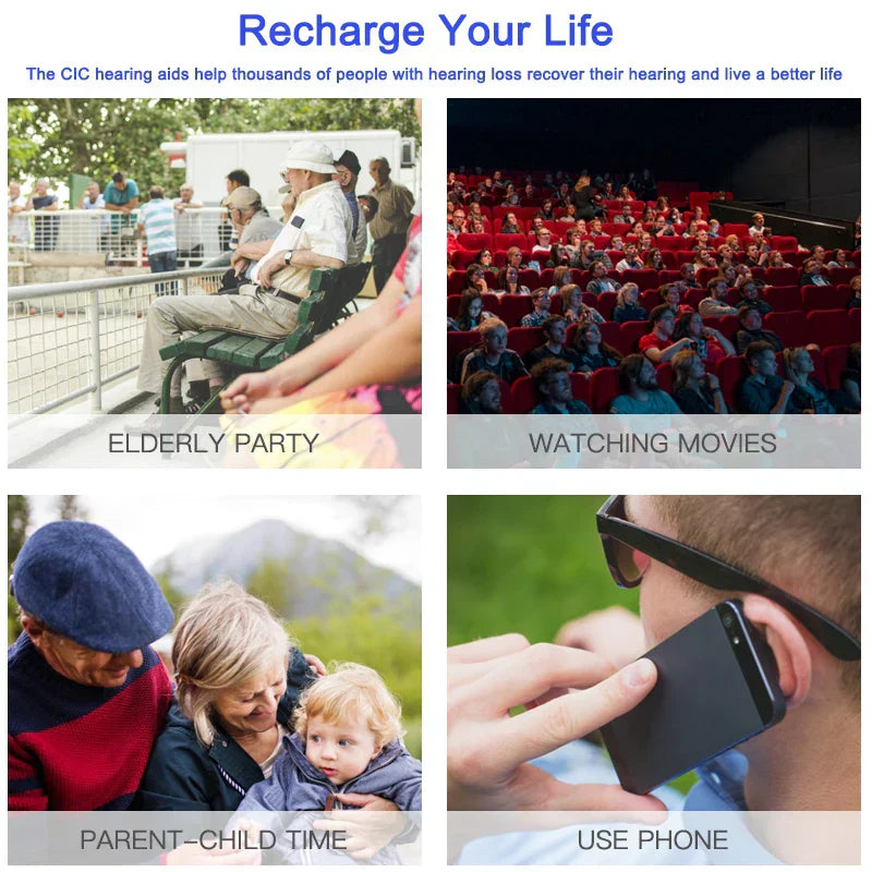 Selfhears™ Invisible Hearing Aids CIC (Pair Of 2)