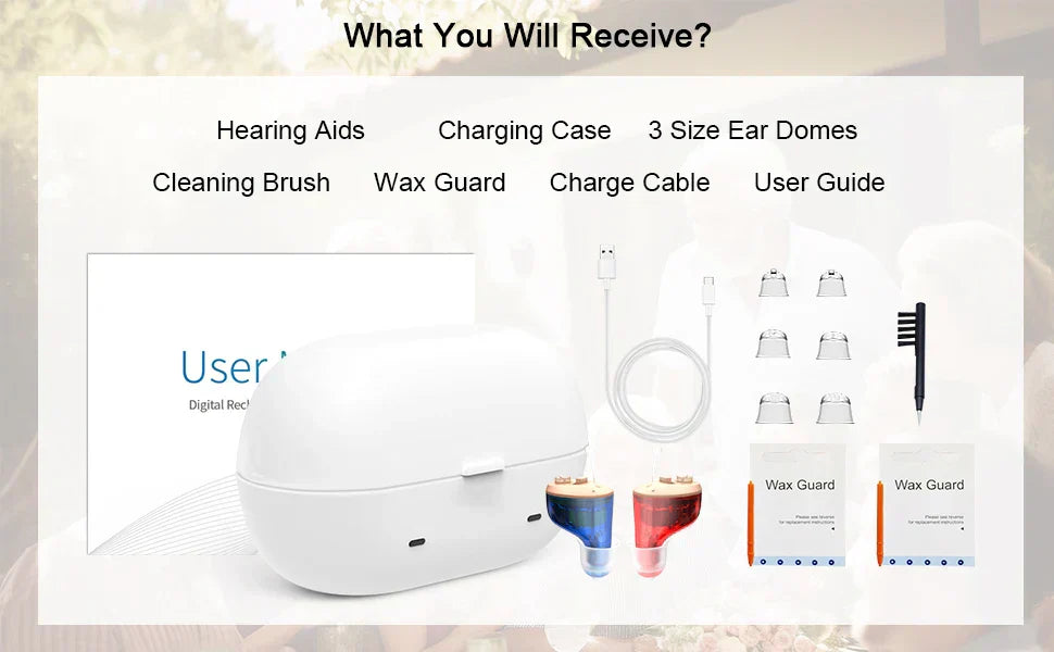 Selfhears™ Invisible Hearing Aids CIC (Pair Of 2)
