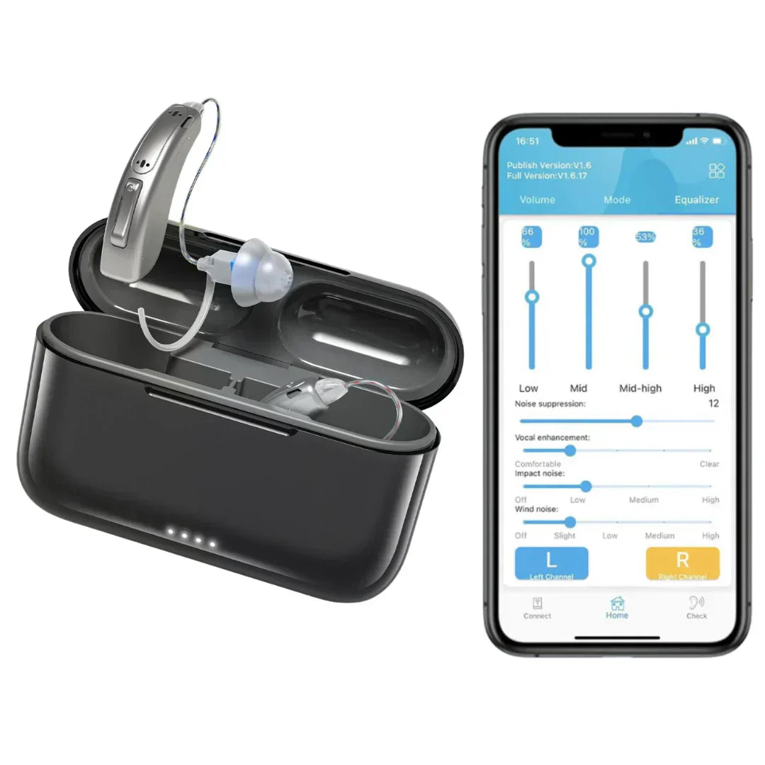 Selfhears™ Smart, Self-Fitting Bluetooth Hearing Aids (App Controlled)