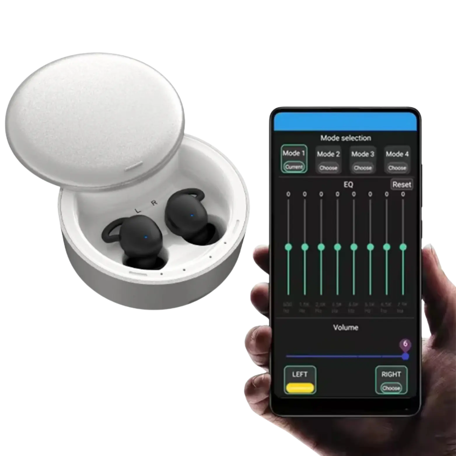 Selfhears™ Bluetooth Hearing Aids ITE (App Controlled)